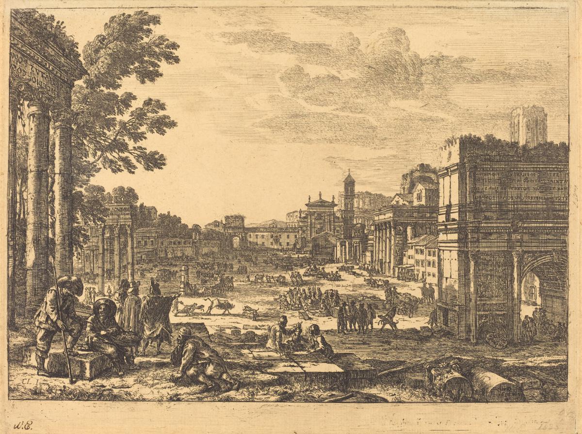 Il Foro Romano (Le Campo Vaccino)