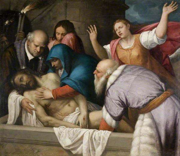 The Entombment Of Christ - anonymous | FeelTheArt