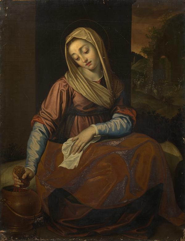 聖プラクセディス (またはプデンティアナ) 作者不明 FeelTheArt