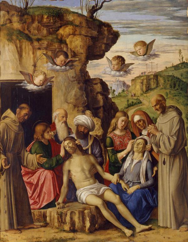 Lamentation over the Dead Christ - Giovanni Battista Cima da Conegliano ...