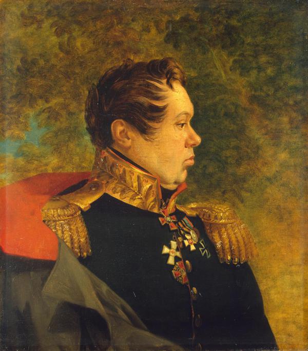 Retrato de Ivan T. Kozlyaninov (1781-1834) - George Dawe | FeelTheArt