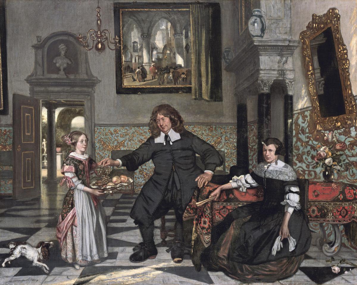 Portrait of a Family in a Interior (Pieter de Graeff の家族