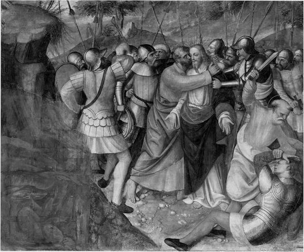 犹大背叛基督 - Paolo da Caylina il Giovane | FeelTheArt