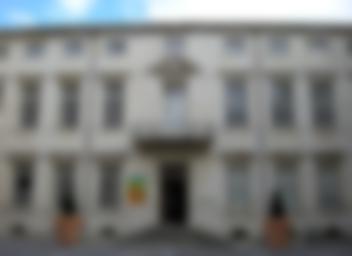 antiker bischöflichen Palast von Nimes