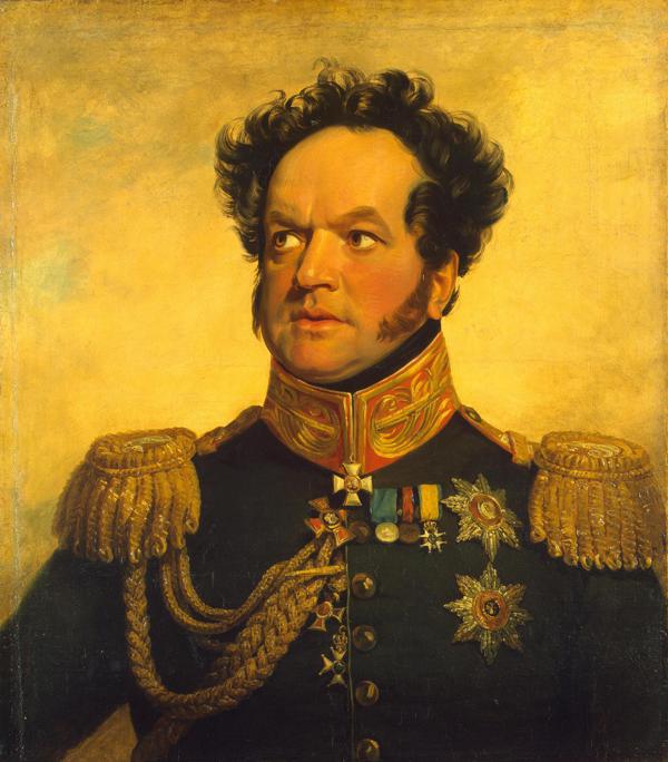 Portrait of Pavel V. Golenishchev-Kutuzov (1772-1843) - George Dawe ...