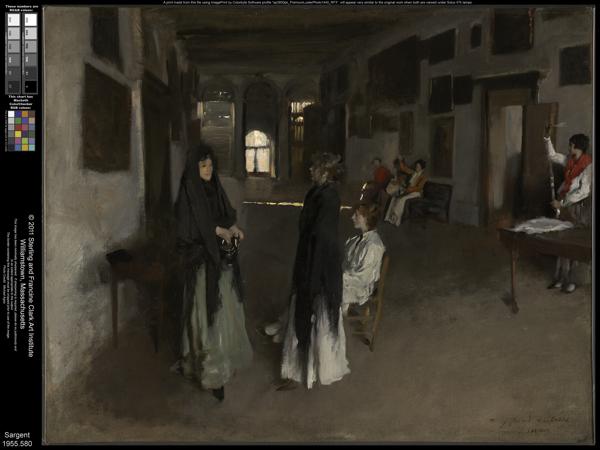 A Venetian Interior - John Singer Sargent | FeelTheArt