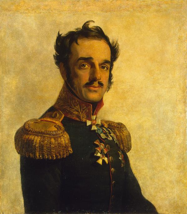 Retrato de Ivan O. Witt (1781-1840) - George Dawe | FeelTheArt
