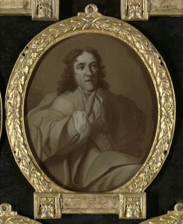 Portrait of Frans de Haes, Poet and Linguist in Rotterdam - Dionys van ...