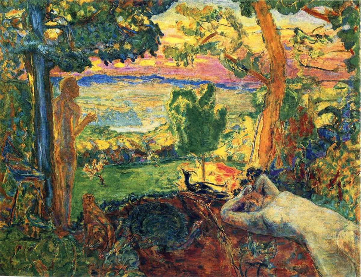Earthly Paradise - Pierre Bonnard | FeelTheArt