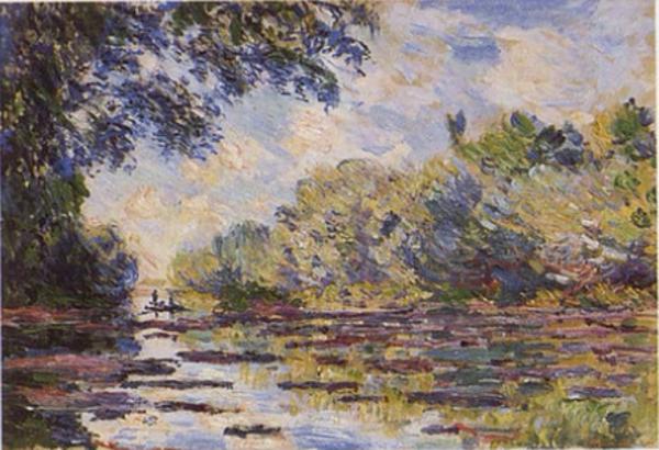 Bras de Seine à Giverny - Claude Monet | FeelTheArt