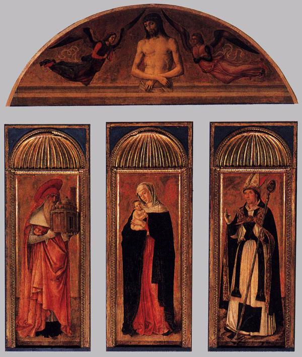 Tríptico de la Virgen - Gentile Bellini | FeelTheArt