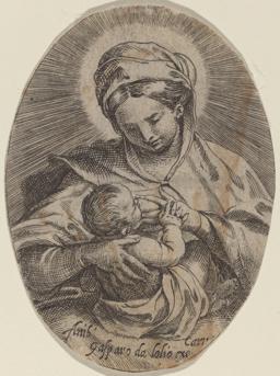 La Madonna che allatta il Bambino