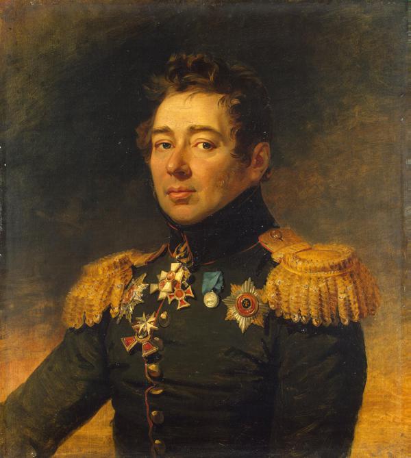 Retrato de Alexey P. Nikitin (1777-1858) - George Dawe | FeelTheArt