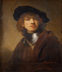Autoportrait en jeune homme