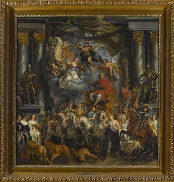 Triunfo del príncipe Federico Enrique de Orange - Jacob Jordaens ...