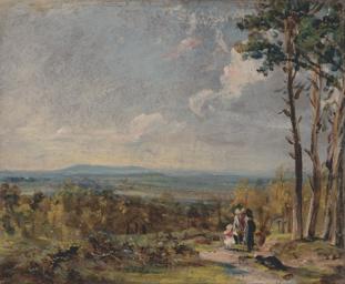 Hampstead Heath olhando para Harrow