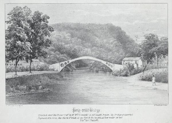 Puente Ponty-pridd - Alfred Pocock | FeelTheArt
