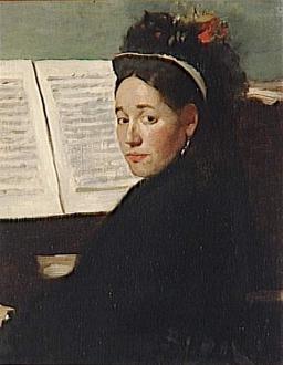 Marie Dihau al piano