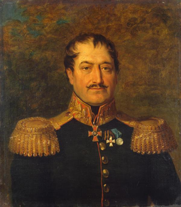 Portrait of Ivan S. Zhevakhov (1765-1837) - George Dawe | FeelTheArt