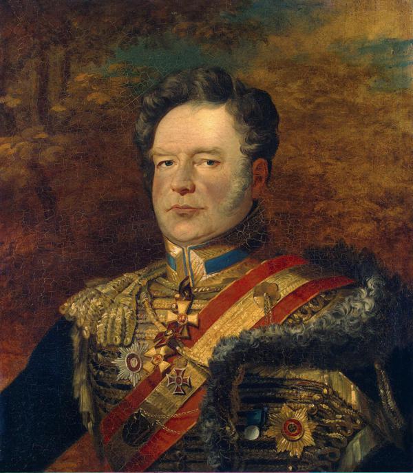 Padget Riediger Retrato de Fiódor V. Riediger (1783-1856) - anónimo | FeelTheArt