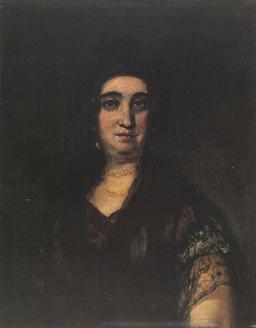Retrato de Dama con Mantilla