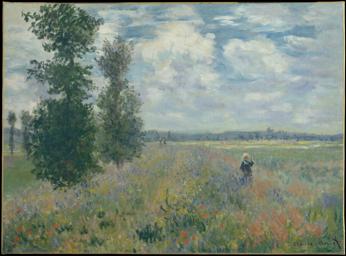 Champs de coquelicots près d'Argenteuil (1875)