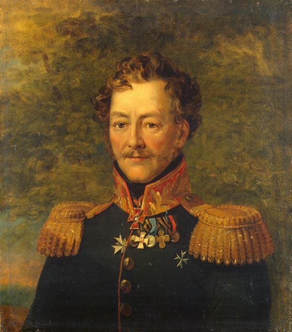 Portrait of Ivan V. Argamakov (1763-1834) (1st) - George Dawe | FeelTheArt