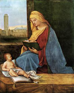 Leyendo a Madonna