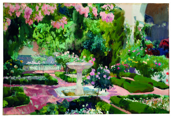 Garden of the Sorolla House (1918-1919) - Joaquín Sorolla
