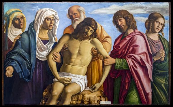 Lamentation over the Dead Christ - Giovanni Battista Cima da Conegliano ...