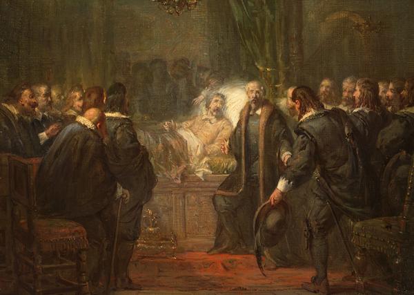 Friedrich Heinrich Spurt Sein Ende Nahen Und Verabschiedet Sich Von Den Staaten Anno 1647 Barend Wijnveld main image 1